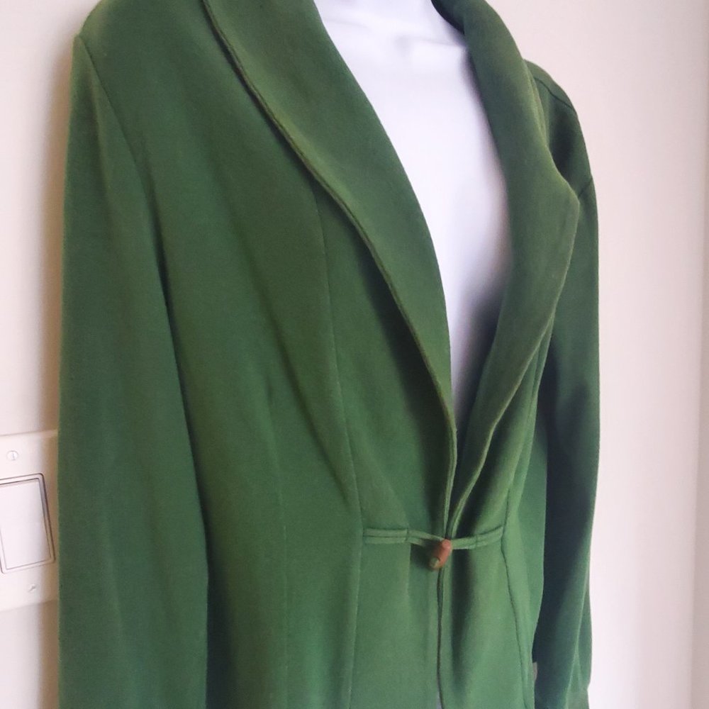 Green Banana Republic Jacket Blazer Sz Large Womens